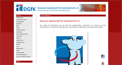 Desktop Screenshot of dgfkt.de